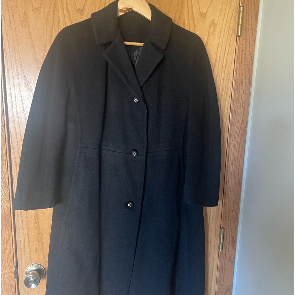 Cloth Pea Coat.  Decorative Buttons.  Beautiful condition.